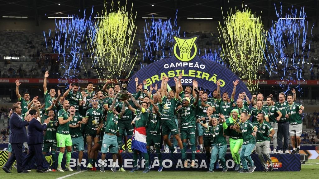 Palmeiras se sagrou campeão brasileiro 12 vezes